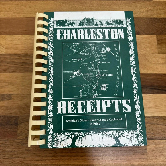 Charleston Reciepts Junior League cookbook - Picture 1 of 6